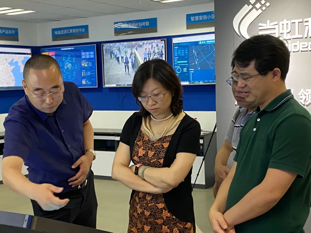 杭州市科技局党组书记周扬一行考察调研yl23455永利集团